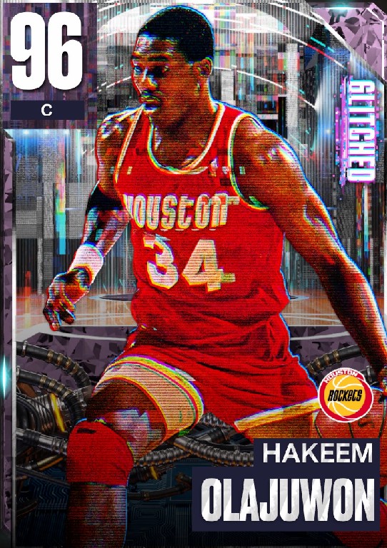 NBA 2K23 Pink Diamond Hakeem Olajuwon