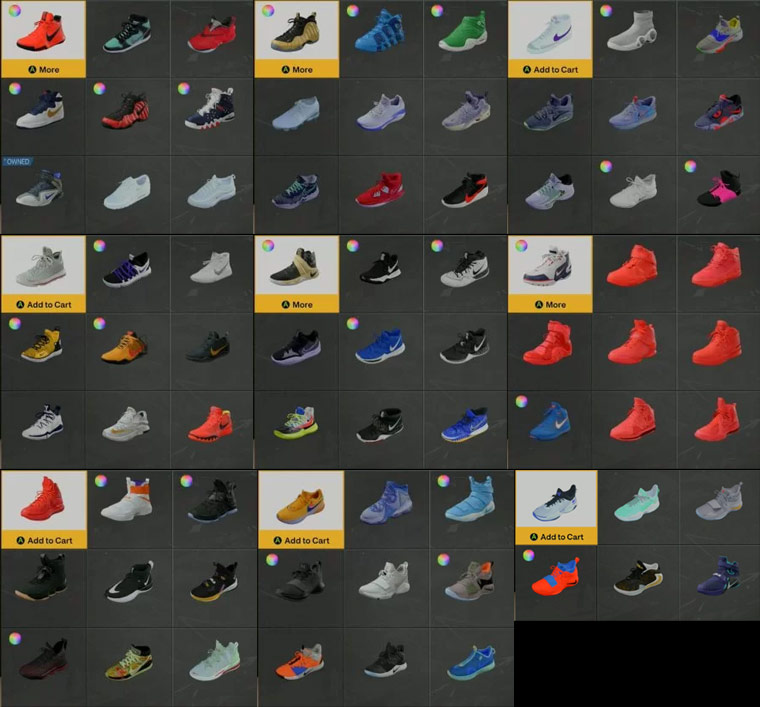 Nike Colourways