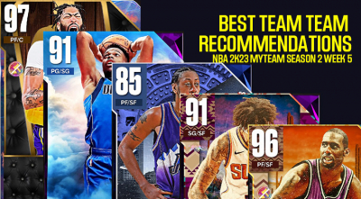 Best Team Team Recommendations in NBA 2K23 MyTeam Season 2 Week 5